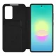 Atverčiamasis dėklas Tech-Protect Smart Wallet, skirtas Samsung Galaxy A27 5G, matinė juoda