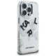 Karl Lagerfeld iPhone 16 Pro Max dėklas IML Sketched Graphic, skaidrus