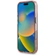 Guess dėklas iPhone 16 Pro Max telefonui IML Metal Mountain Logo MagSafe, rožinis