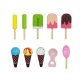 Wooden Ice Cream Cart Playset for Kids Educational Pretend Play Toy Shop