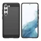 Dėklas Samsung Galaxy S23+ Carbon Case, juodas
