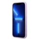 Guess Saffiano 4G Small Metal Logo dėklas, skirtas iPhone 13 Pro Max, Purple