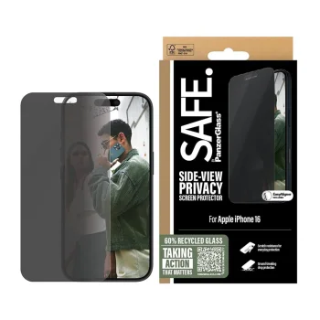 SAFE by PanzerGlass iPhone 16 6.1" Privacy Screen Protector Ultra-Wide Fit SAFEP95875