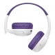 Belaidės vaikiškos ausinės Belkin SoundForm Mini 2, violetinės
