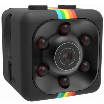 Wireless Mini Full HD Surveillance Security Camera Hidden Spy Camera for Home and Office, 2x2cm