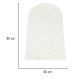 Transparent Garment Bag for Suits and Dresses, 60 x 80 cm