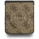 Guess 4G Classic MagSafe Case for Samsung Galaxy Z Flip 7 Brown