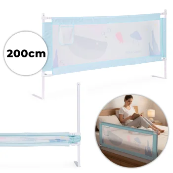 ECOTOYS apsauginis lovos barjeras vaikams, 200 cm