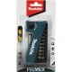 Sukimo antgalių rinkinys Makita E-03573 smūginiams suktuvams, 11 dalių