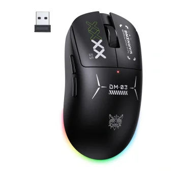 ONIKUMA DM03 RGB Gaming Mouse, Black