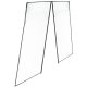 LUARO Magnetic Mosquito Net for Doors, 110x220 cm, Black