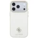 Guess Saffiano Small 4G & Classic Logo MagSafe dėklas iPhone 17 Pro Max / 18 Pro Max, smėlio spalvos