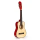 Large Wooden Kids Guitar with 6 Strings ECOTOYS, 76x28x7,5cm