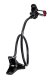 Flexible 60 cm desk phone & tablet holder clamp, mixed colors