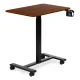 Modernhome Mobile Sit-Stand Laptop Desk with Wheels 70x48 cm