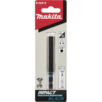 Makita B-66818 Impact Black magnetinis antgalių laikiklis 1/4" 80 mm