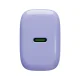 Sieninis įkroviklis Puro Pro Lite 30W USB-C, violetinis