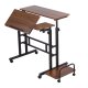 Maclean Mobilus ergonomiškas stalas, juodas, 80x60cm, MC-124 B