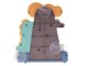 Bath Toy with Water Wheel and Shower Dinosaur