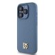 DKNY dėklas iPhone 15 Pro su MagSafe, mėlynas