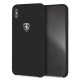 Ferrari dėklas iPhone XS Max telefonui Silicone Off Track, juodas