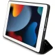 Karl Lagerfeld Saffiano Monogram Ikonik atverčiamasis dėklas iPad 10.2\" (7 kartos), juodas