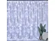 Christmas Curtain, String Wire Fairy Lights, 300 LED, 3x3 m, Cold White