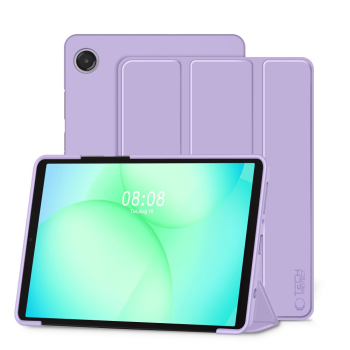 Tech-Protect SmartCase dėklas, skirtas Samsung Galaxy Tab A9, violetinis