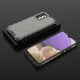 Dėklas Samsung Galaxy A03s Honeycomb su TPU rėmeliu, juodas