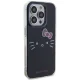 Hello Kitty iPhone 15 Pro dėklas IML Kitty Face, juodas