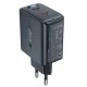 Tinklo įkroviklis GaN 35W PD 2x USB-C Acefast A49, juodas