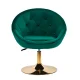 Kosmetologinė kėdė 4Rico QS-BL12G Velvet, žalia
