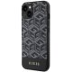 Guess iPhone 14 Plus Case G Cube Stripes MagSafe, Black
