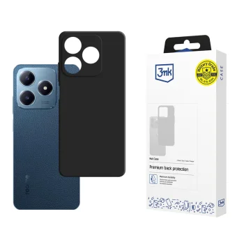 Telefono dėklas 3mk Matt Case telefonui Realme C63, juodas