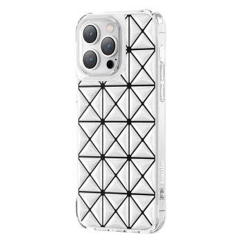Kingxbar Miya Series dėklas iPhone 14 Pro Max, baltas