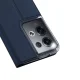 Atverčiamasis dėklas Dux Ducis Skin Pro skirtas Oppo Reno 8 Pro su stovo funkcija, mėlynas