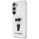 Karl Lagerfeld permatomas dėklas Samsung Galaxy S23 telefonui