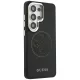 Dėklas Guess Perforated Logo MagSafe, skirtas Samsung Galaxy S26 Ultra, juodas