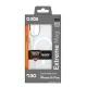 SBS Extreme Mag D3O MagSafe dėklas telefonui iPhone 16 Plus, skaidrus