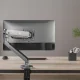 NanoRS RS165 žaidimų monitoriaus laikiklis su RGB LED, 17-32\", iki 9 kg