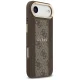 Dėklas Guess 4G Stripe MagSafe telefonui iPhone Air, rudas