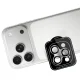 3mk Lens Protection Pro kameros apsauginis stiklas, skirtas iPhone 18 Pro / 18 Pro Max, sidabrinis