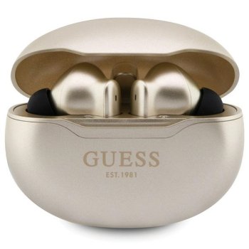 Belaidės ausinės Guess Classic EST Bluetooth TWS, auksinės