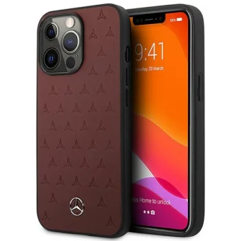Mercedes odinis dėklas iPhone 13 Pro / 13 telefonui, raudonas
