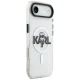 Karl Lagerfeld IML Karl Sketch Logo MagSafe dėklas, skirtas iPhone 17 Air, skaidrus