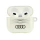 Dėklas AirPods 3 ausinėms Audi IML Geometric Pattern, baltas