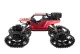Nuotoliniu būdu valdomas automobilis RC Rock Crawler 4x4 LHC012 2-in-1, raudonas