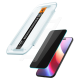Apsauginis stiklas Spigen Glas.tr Ez Fit Privacy iPhone 17 Air (2 vnt.)