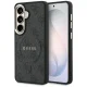 Guess 4G Embossed Ring MagSafe Case for Samsung Galaxy S26+, Black