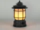 Rechargeable LED Camping Lamp with Hook and Torch Effect, Black